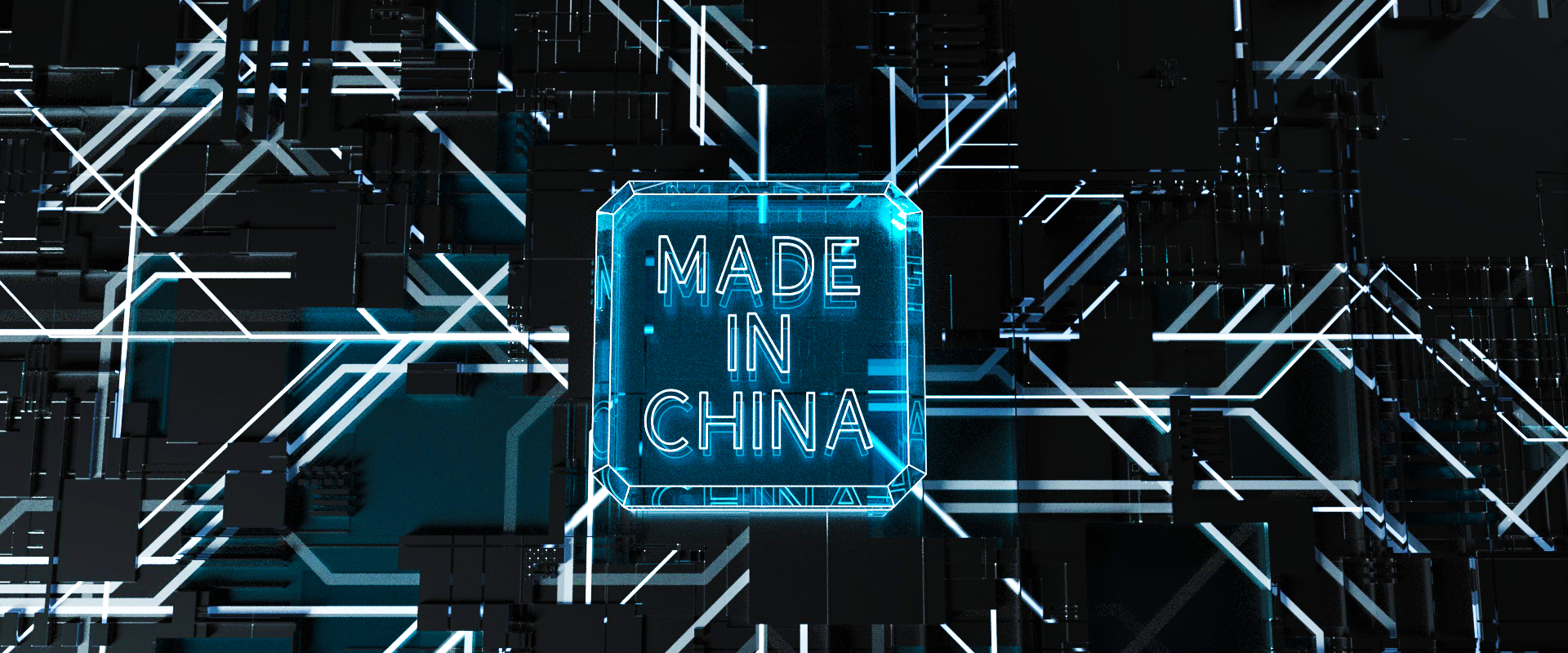 C4D科技5G芯片电路板模型（Octane工程）- 魔行网免费下载