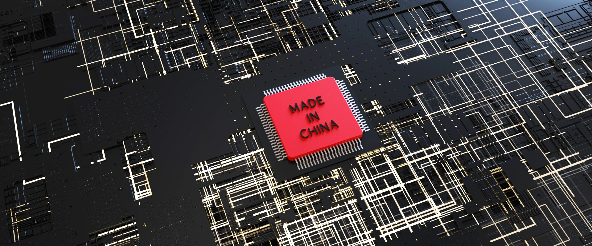 C4D科技5G芯片电路板模型下载（Octane渲染版）