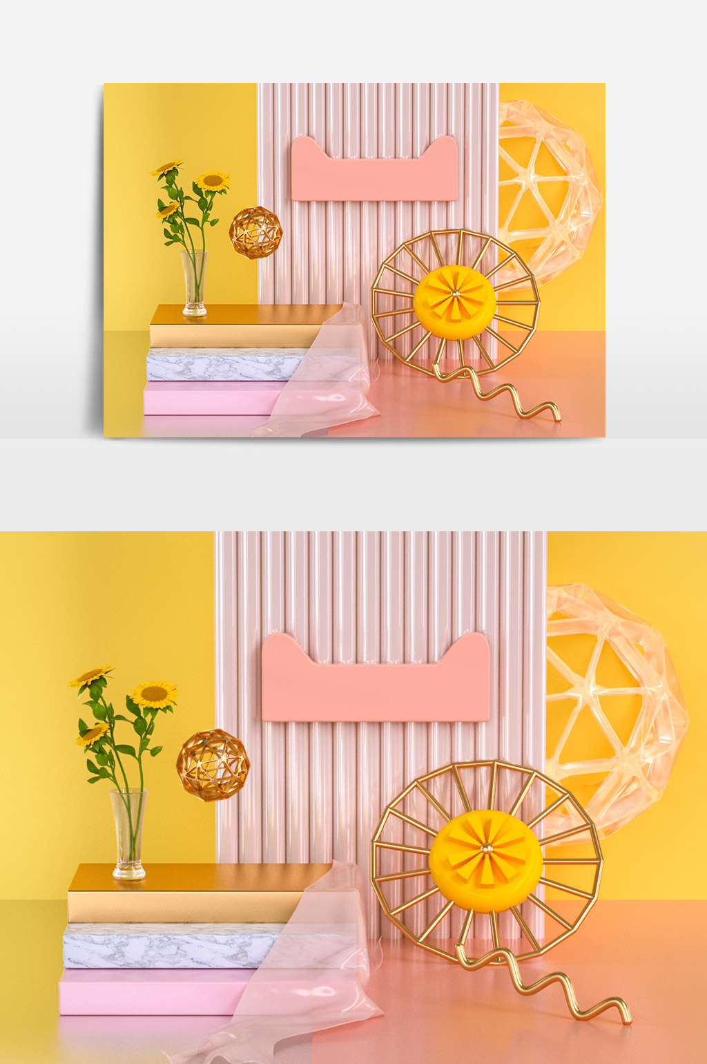 魔行网C4D-电商场景卡通模型天猫淘宝-Octane工程 9