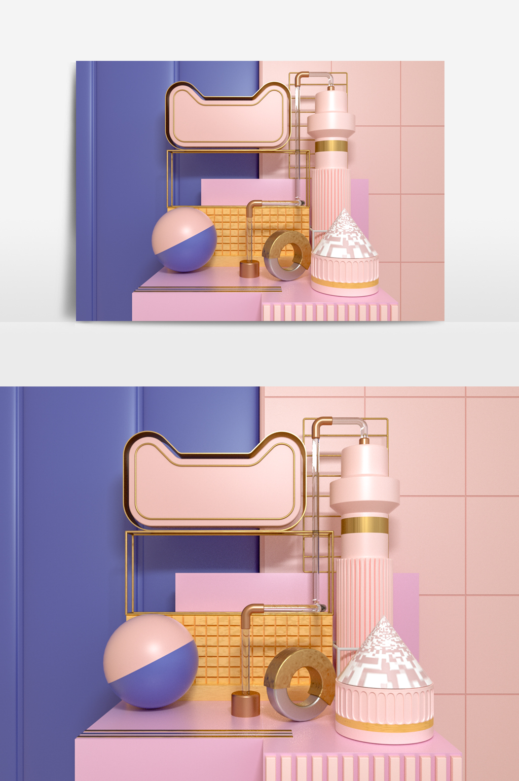 魔行网C4D-电商场景卡通模型天猫淘宝-Octane工程 15