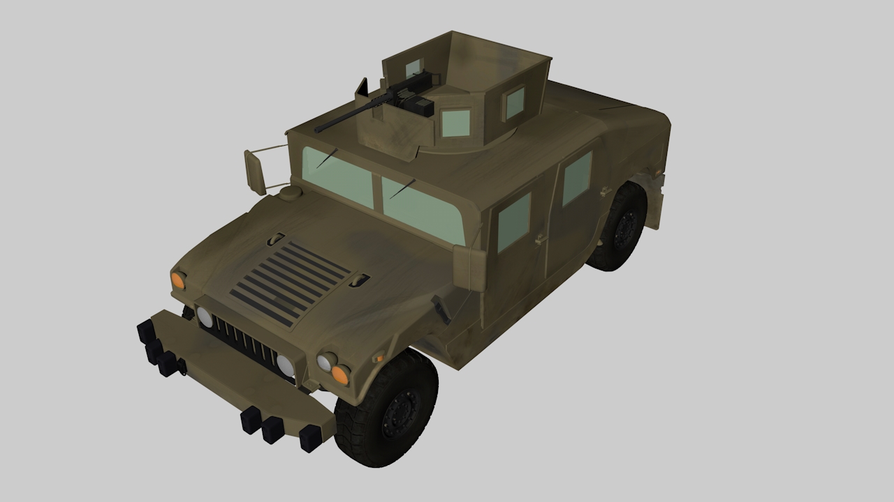 魔行网C4D-装甲车军用 1：免费3D模型下载指南