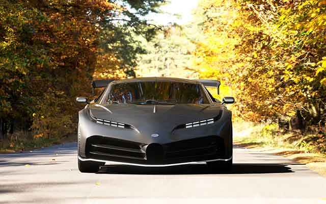 布加迪Centodieci Octane工程文件：高清跑车3D模型与渲染素材