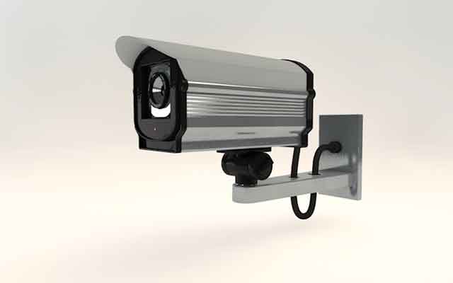C4D摄像头监视器与监控摄像机3D模型资源下载