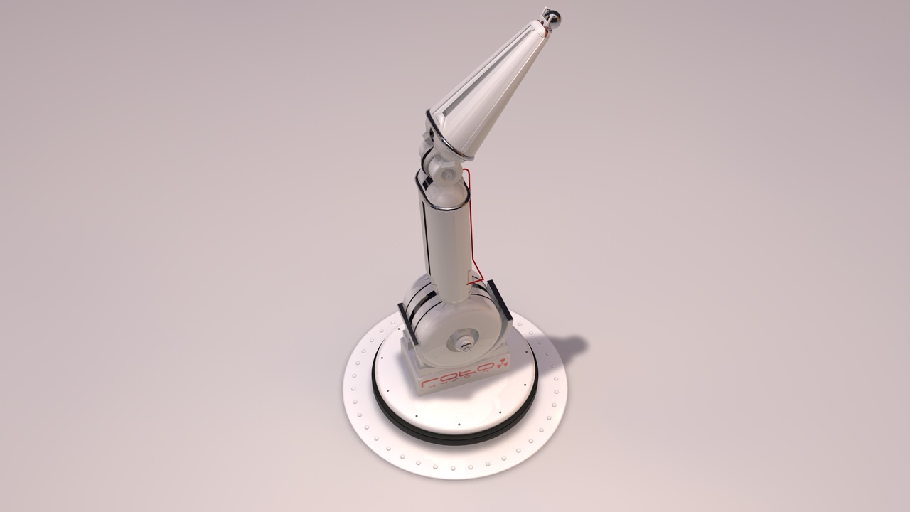 C4D机械臂机器人科技机器手模型下载