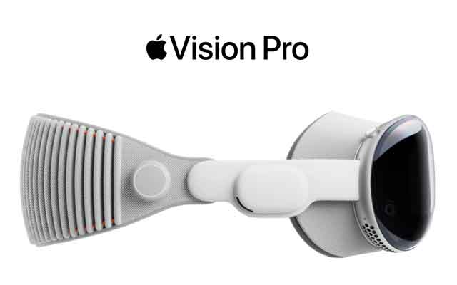 C4D模型分享：2023款苹果Vision Pro VR眼镜工程文件