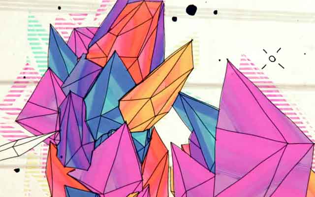 C4D三渲二动画工程：打造独特插画风二维视觉特效