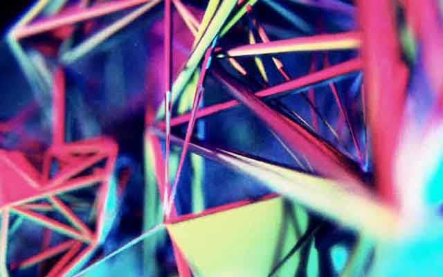 C4D抽象彩色玻璃感炫酷动画工程文件分享
