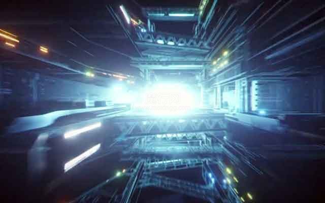 魔行网分享：科技感机械空间穿越动画C4D工程文件