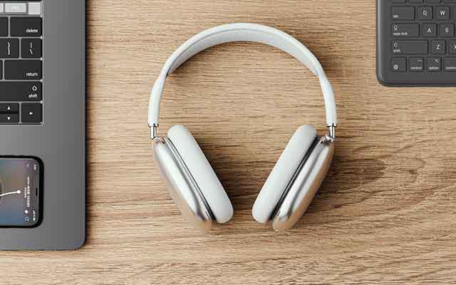 C4D苹果AirPods Max耳机模型下载（含Octane工程）