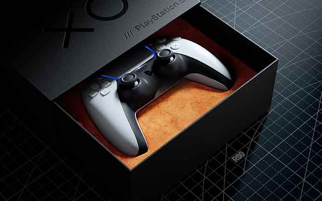 魔行网分享：PS5游戏手柄Octane工程文件及3C产品渲染素材