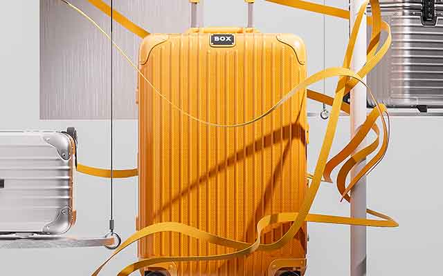 魔行OC工程：Box旅行箱与丝带极简风格模型下载