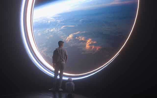 魔行网分享：地球之外宇宙场景与科技风人物Octane工程文件