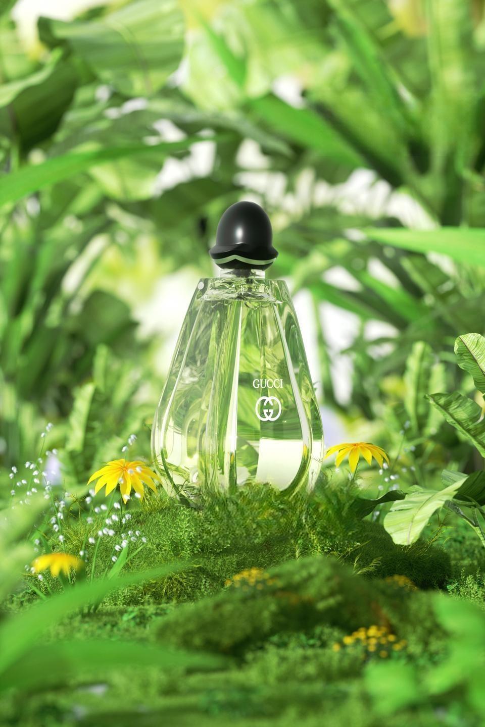 Gucci古驰香水产品场景C4D+Octane渲染工程分享