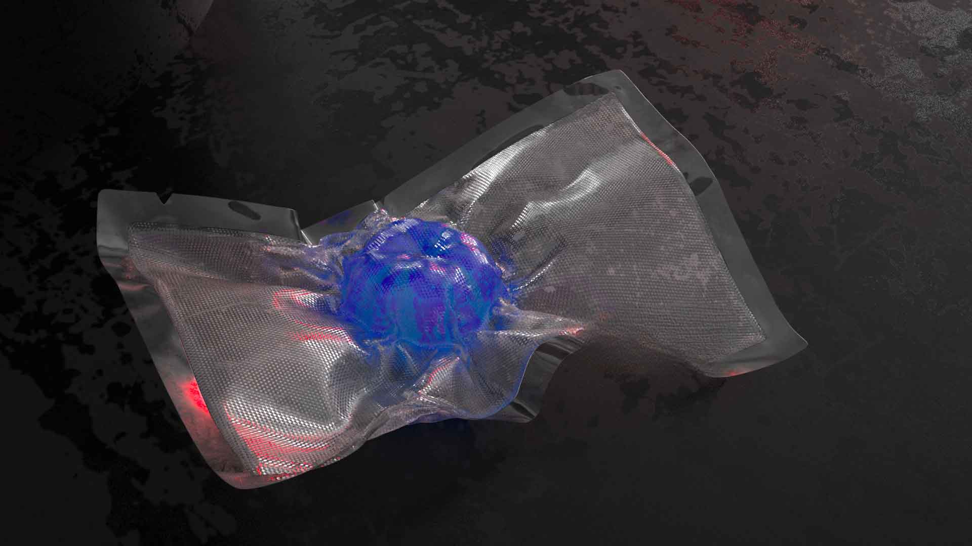 Octane写实塑料包装袋/C4D工程源文件分享