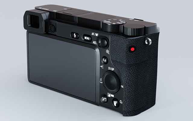 Octane工程：索尼α6400数码相机高精度3D模型下载