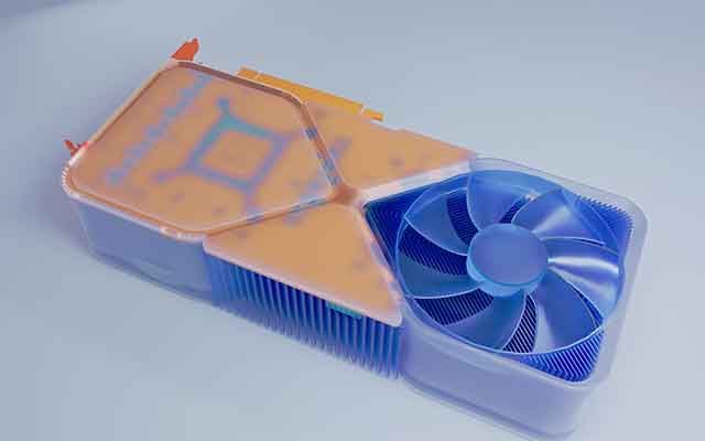 Octane C4D工程分享：RTX 4090显卡模型与SSS材质详解