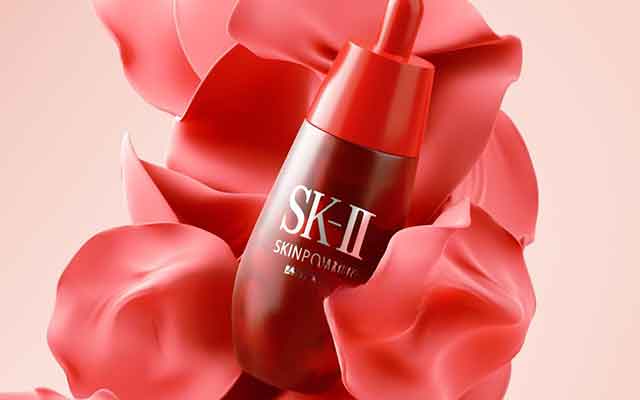 SK2风格护肤品瓶子C4D Octane渲染工程文件下载