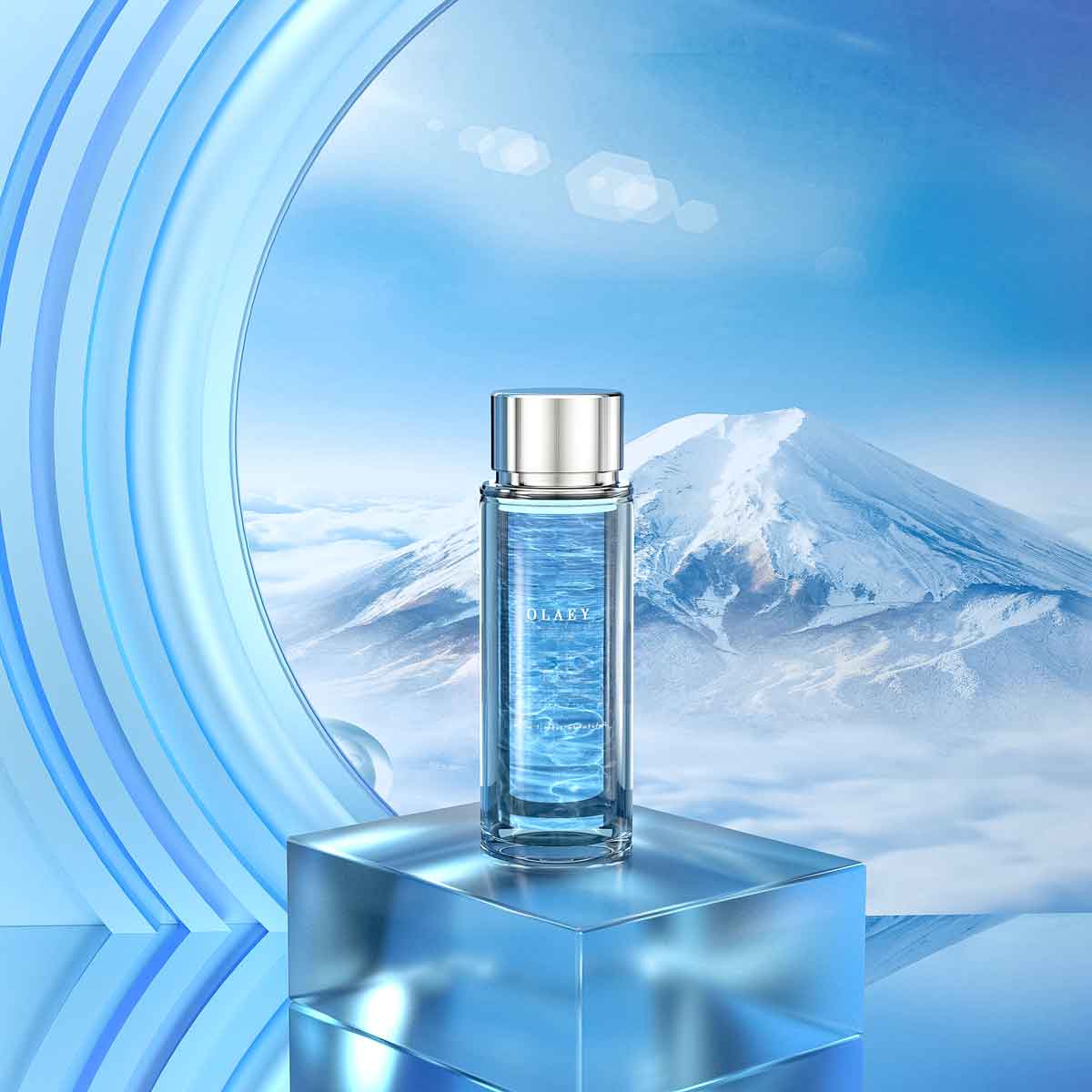 极简风Octane C4D护肤品场景工程文件免费下载