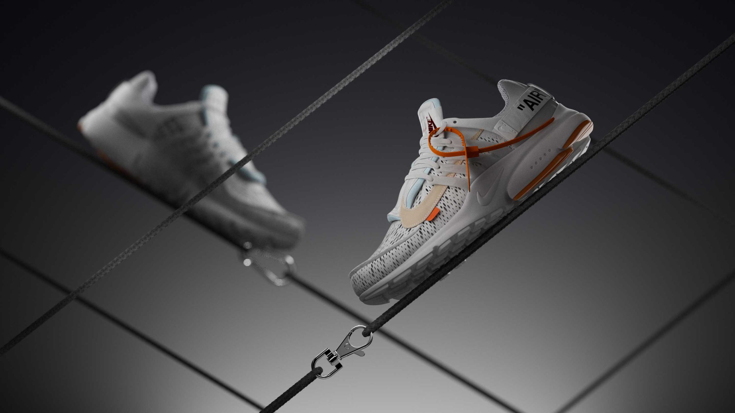 魔行OC工程-耐克运动鞋场景工程 耐克鞋模型 nike鞋模型 锁扣钥匙扣5