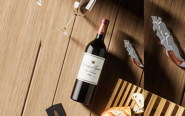 魔行网分享：Octane红酒场景工程（含红酒瓶与高脚杯模型）