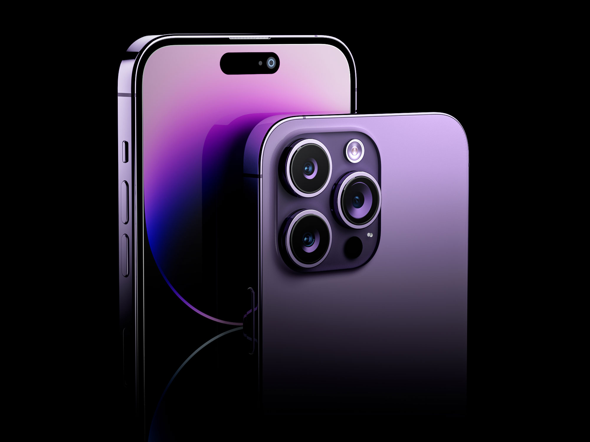 iPhone14 Pro极简风格C4D Octane渲染工程文件分享